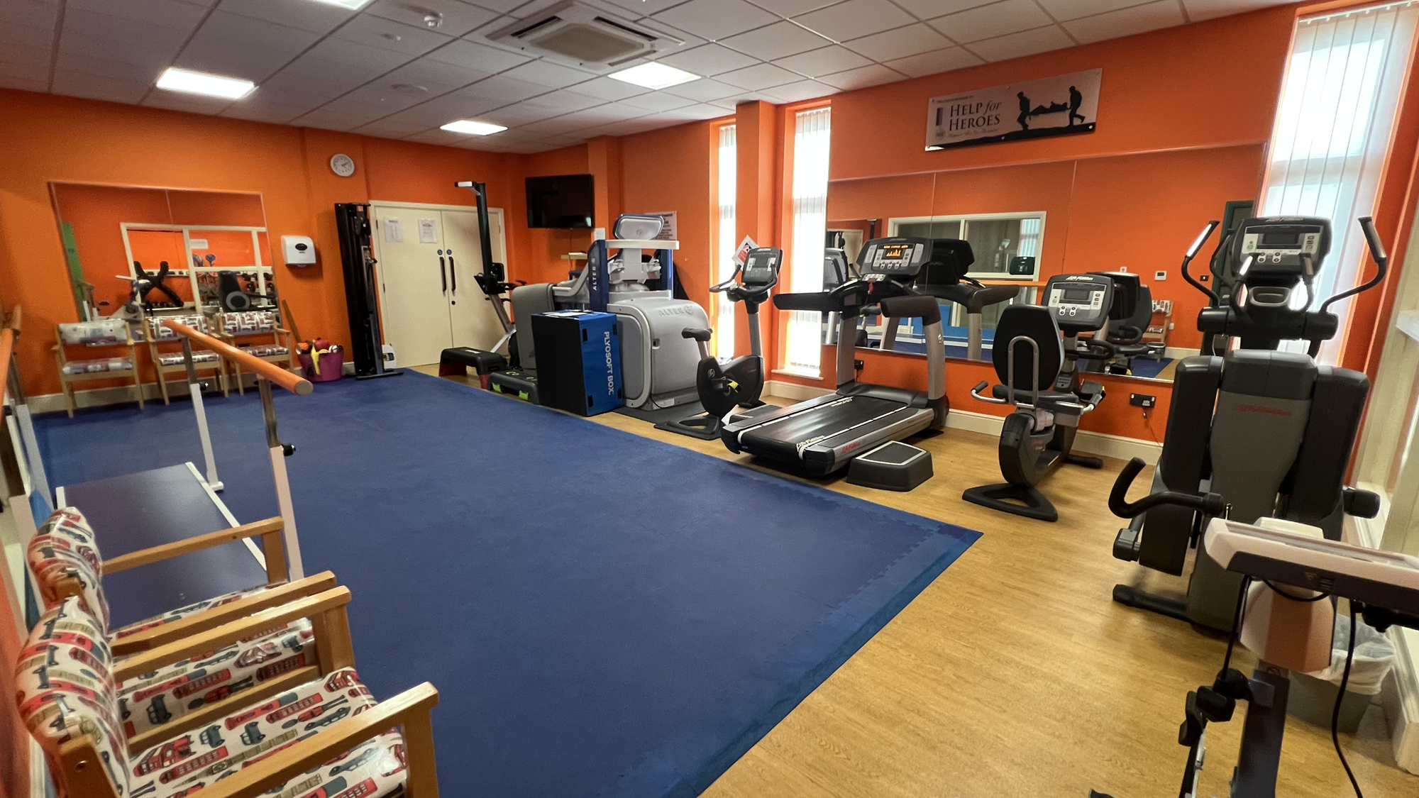 Parklandplace rehab llandudno Rehab in wales with in built Gym